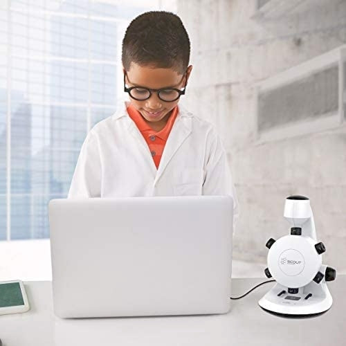 HamiltonBuhl Scout digital USB microscope with 6-lens turret – view 5