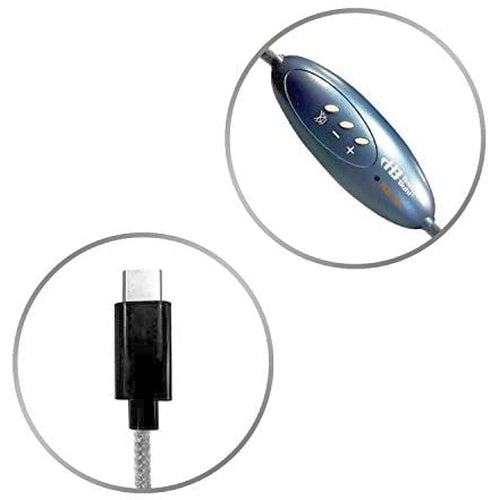 HamiltonBuhl MACH-2 Deluxe over-ear USB stereo headset with gooseneck microphone – view 4