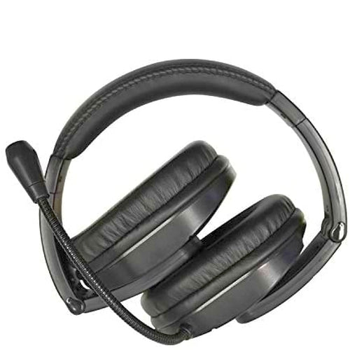 HamiltonBuhl MACH-2 Deluxe over-ear USB stereo headset with gooseneck microphone – view 7