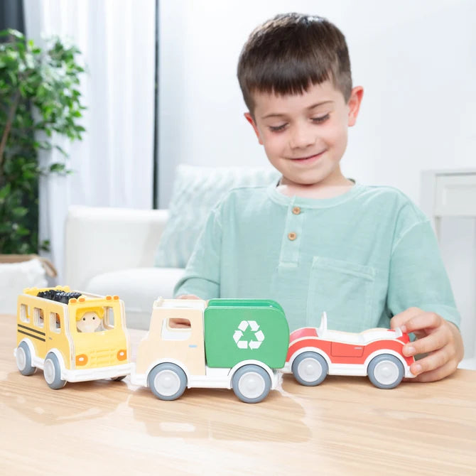 Melissa & Doug - CheeryLane Vehicles Plyst