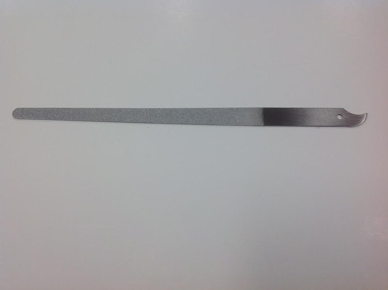 MBI - 376 Double-Sided Diamond Deb Nail File | 8 in / 20.3 cm – Diamond Deb nail file angled view