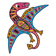 SCRATCH ART DINOSAUR CUT OUTS - 5 CARDS