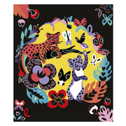 SCRATCH ART ANIMALS OF THE WORLD - 5 CARDS