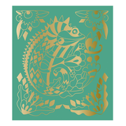 SCRATCH ART ANIMALS OF THE WORLD - 5 CARDS