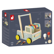 ICE CREAM CART PUSH-ALONG TROLLEY