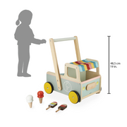 ICE CREAM CART PUSH-ALONG TROLLEY
