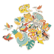 TROPIK -TROPICAL MAGNETS SET - 24 PCS