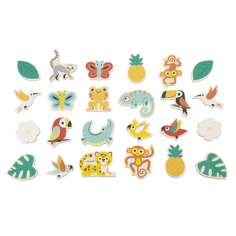 TROPIK -TROPICAL MAGNETS SET - 24 PCS