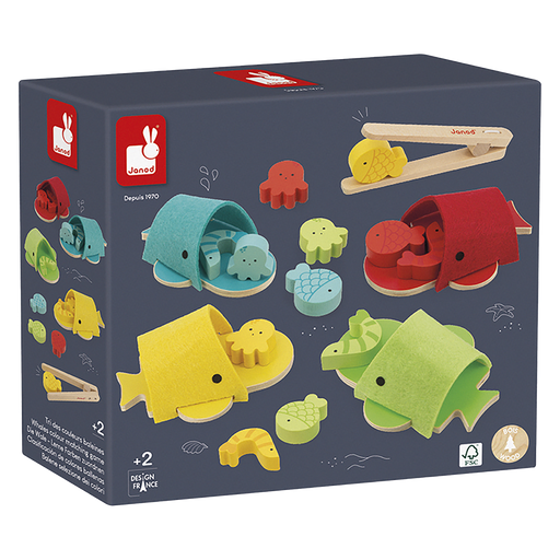 WHALES COLOUR MATCHING GAME