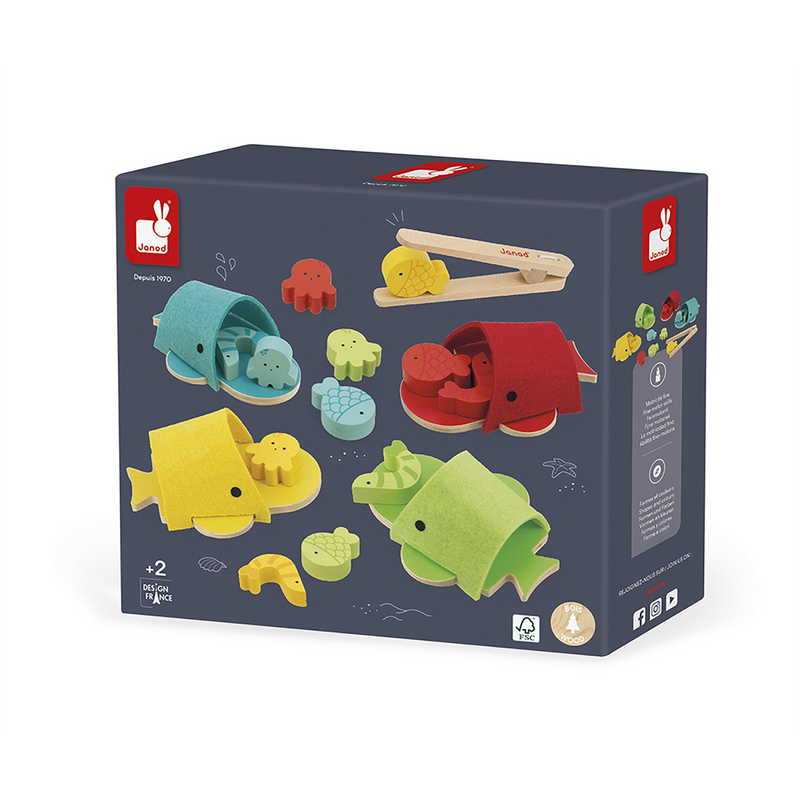 WHALES COLOUR MATCHING GAME