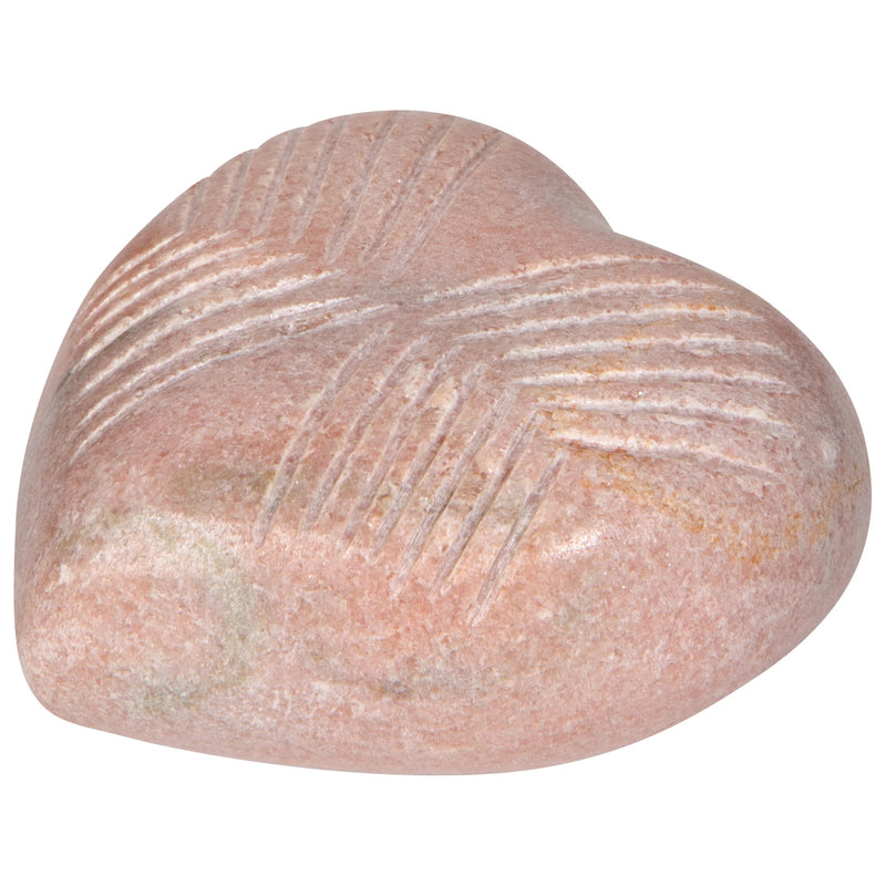 Heirloom - Heart Marble Large Pink