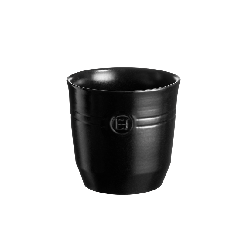 EMILE HENRY - Utensil Pot, Large, 6.7x6.3" / 17x16cm, Truffe