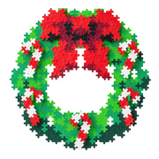 PUZZLE BY NUMBER - CHRISTMAS WREATH - 500pcs