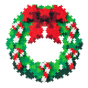 PUZZLE BY NUMBER - CHRISTMAS WREATH - 500pcs