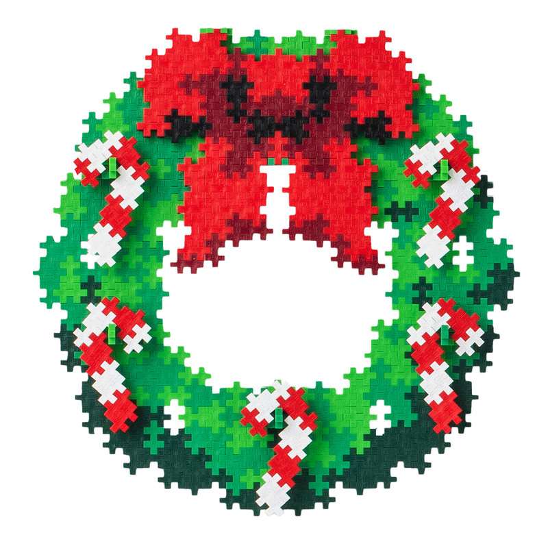 PUZZLE BY NUMBER - CHRISTMAS WREATH - 500pcs