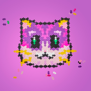 PUZZLE BY NUMBER - KITTEN - 500pcs