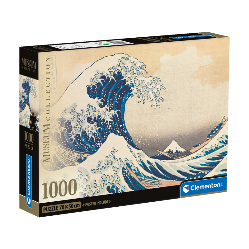 PZ1000: MUSEUM: THE GREAT WAVE - HOKUSAI
