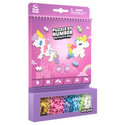 PUZZLE BY NUMBER - ACTIVITY PAD - FAIRY TALE - 125pcs