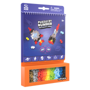 PUZZLE BY NUMBER - ACTIVITY PAD - SPACE -125pcs