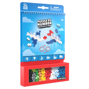 PUZZLE BY NUMBER - ACTIVITY PAD - TRANSPORTATION - 125pcs