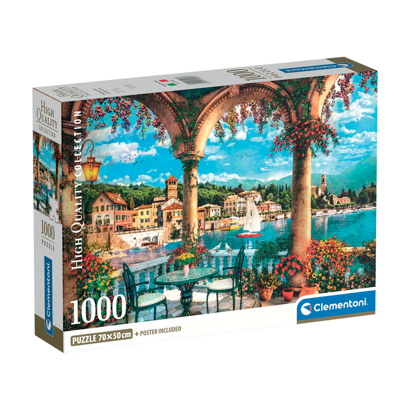 PZ1000: BALCONY VIEW OF LAKE COMO