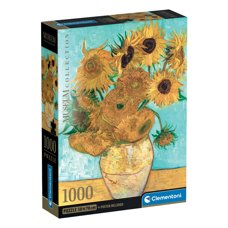 PZ1000: MUSEUM: SUNFLOWERS - VAN GOGH
