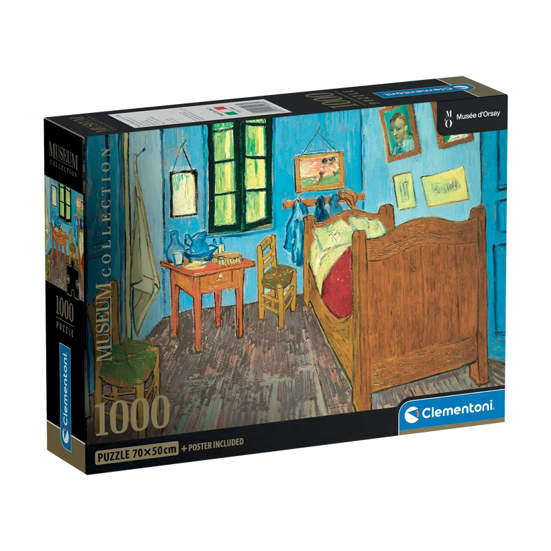 PZ1000: MUSEUM: BEDROOM IN ARLES - VAN GOGH