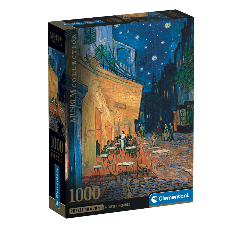 PZ1000: MUSEUM: CAFE TERRACE AT NIGHT - VAN GOGH