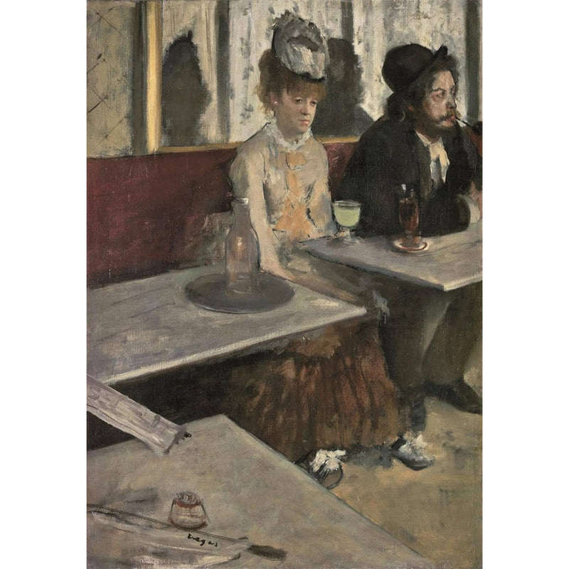 PZ1000: MUSEUM: IN A CAFÉ - DEGAS