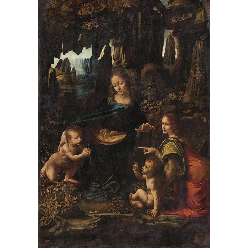 PZ1000: MUSEUM: THE VIRGIN OF THE ROCKS - DA VINCI