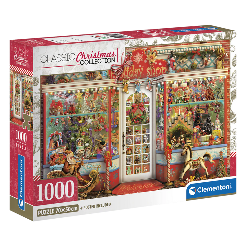 Clementoni - 1000 Piece Puzzle - Holiday SHOP