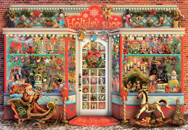 Clementoni - 1000 Piece Puzzle - Holiday SHOP