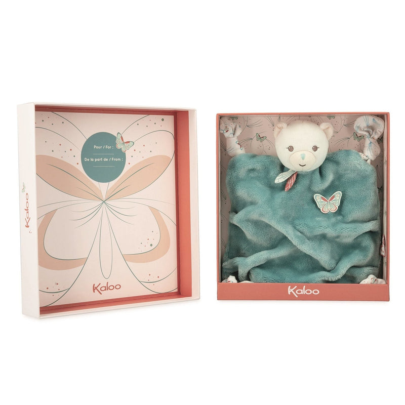 DOUDOU BEAR GREEN - 26 CM