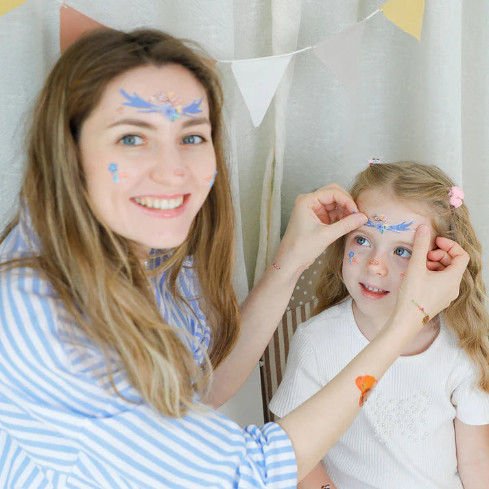 Avenir - Face Stickers and Tattoos (8 pcs Assorted Styles)