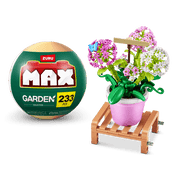 MAX BUILD Premium Garden Pot Plants Series 1 – Hydrangea Macrophylla example with capsule; one random set included
