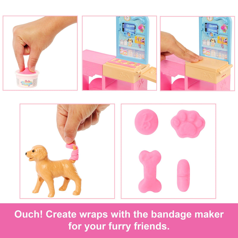 Barbie - Fast Cast Veterinarian Clinic Doll & Playset - Product detail or play view 4
