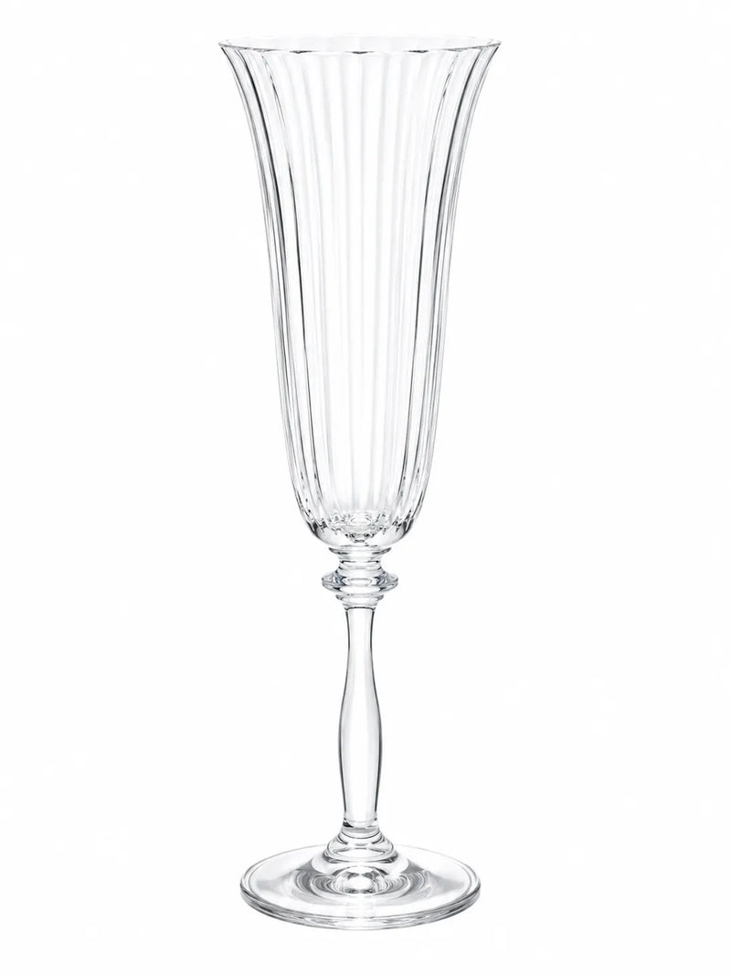 Bohemia Crystal - Angela Optic Flute x6