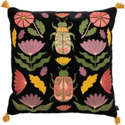 Danica - Amulet Embroidered Throw Pillow