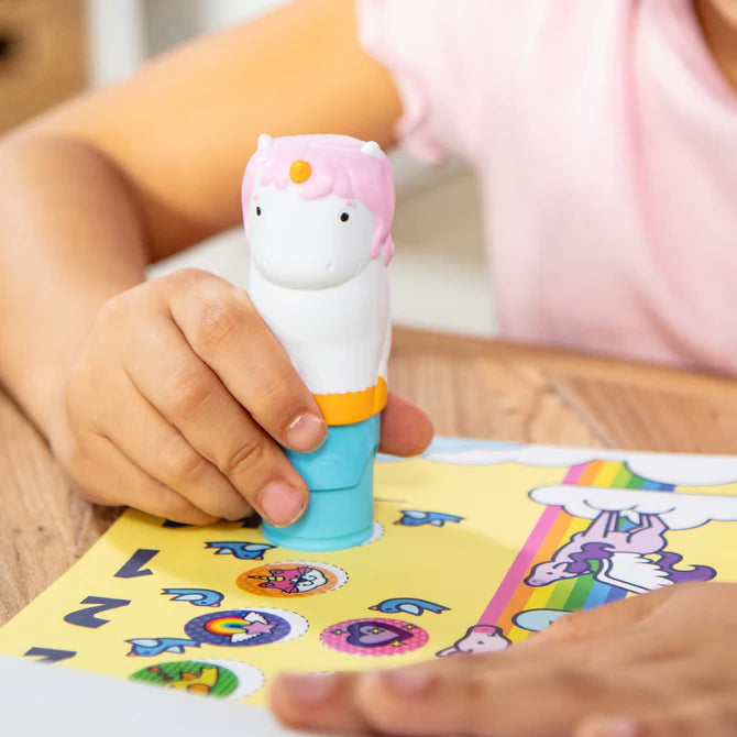 Melissa & Doug - Sticker WOW!™ Activity Pad & Sticker Stamper - Unicorn