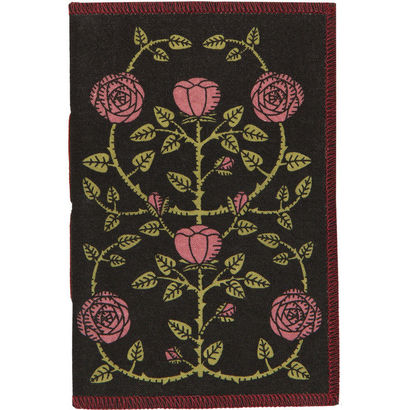 Danica Studio - Rose Briar Printed Fabric Cover Notebook