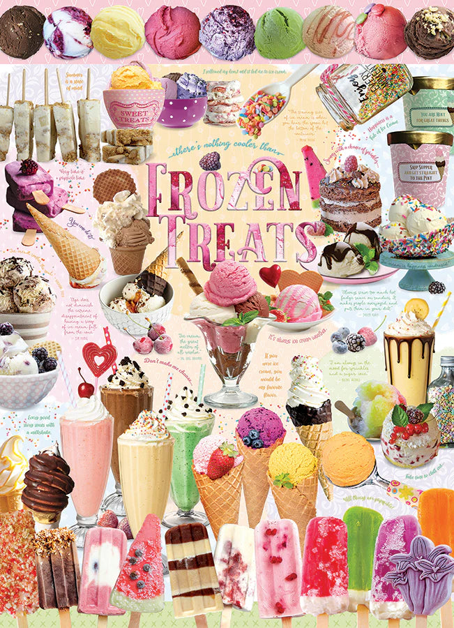 Cobble Hill - Frozen Treats (1000 Pc Puzzle) (Old Version)