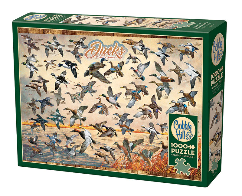 Cobble Hill - Ducks of North America (1000 Pc Puzzle)