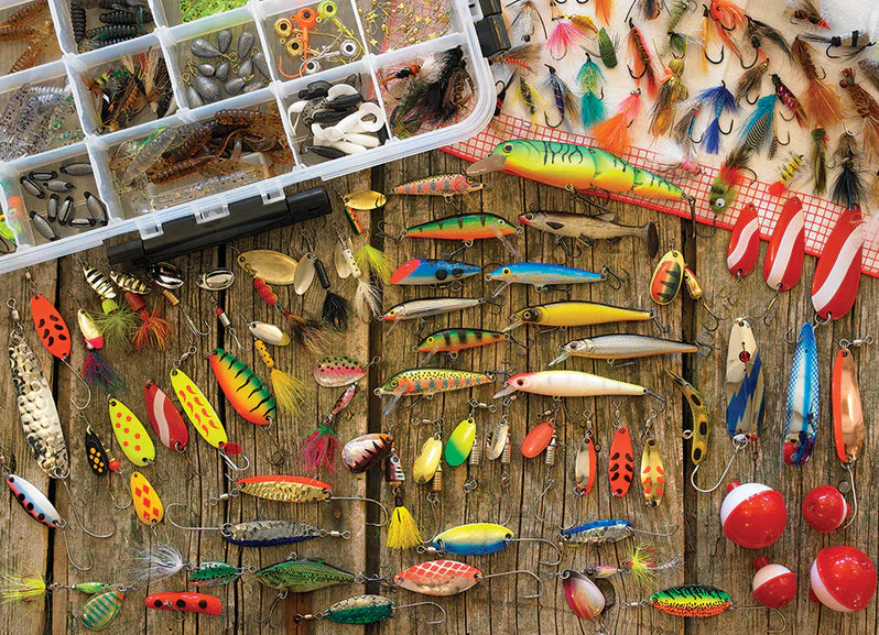 Cobble Hill - Fishing Lures (1000 Pc Puzzle)