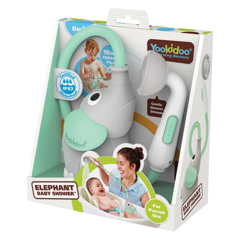 ELEPHANT BABY SHOWER - TEAL