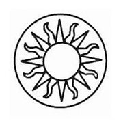 Jacques Herbin Sun Symbol Wax Seal – engraved brass motif