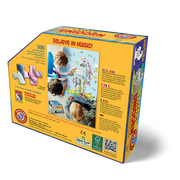 Madd Capp Puzzles – I Am Lil' Unicorn Jigsaw Puzzle | 100 Pieces – back of packaging