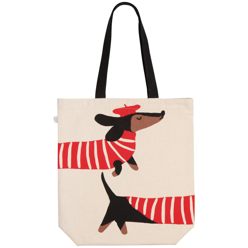 Danica Jubilee - Dashing Dachshunds Tote Bag