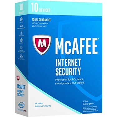 McAfee - Internet Security 10 - Devices 1YR