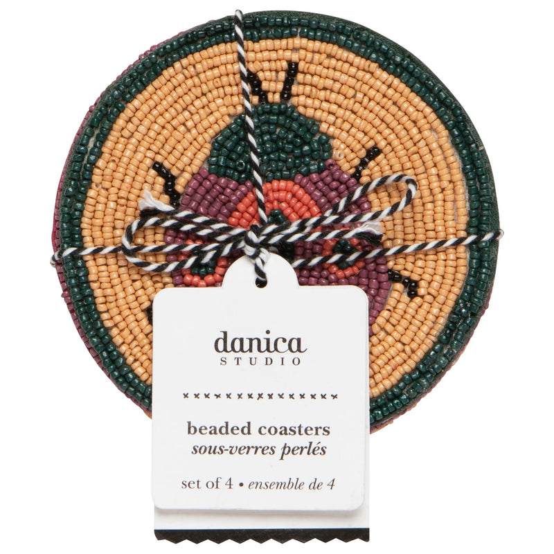 Danica Studio - Coaster Set/4 Beaded Amulet