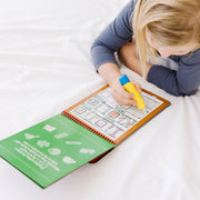 Melissa & Doug - Water WOW! - Alphabet Water-Reveal Pad - in use during play